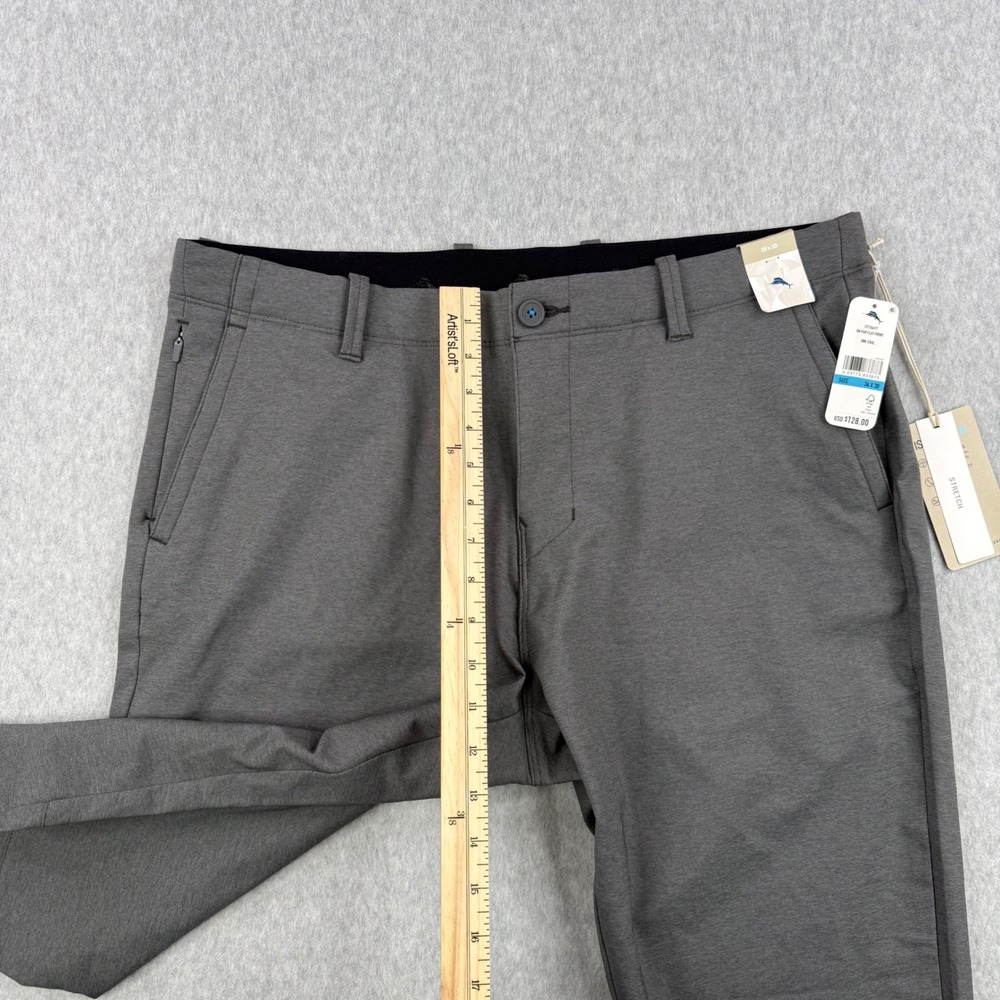 Tommy Bahama Pants Mens 36x30 Gray Island Zone On Par Performance Stretch Golf - Picture 13 of 16